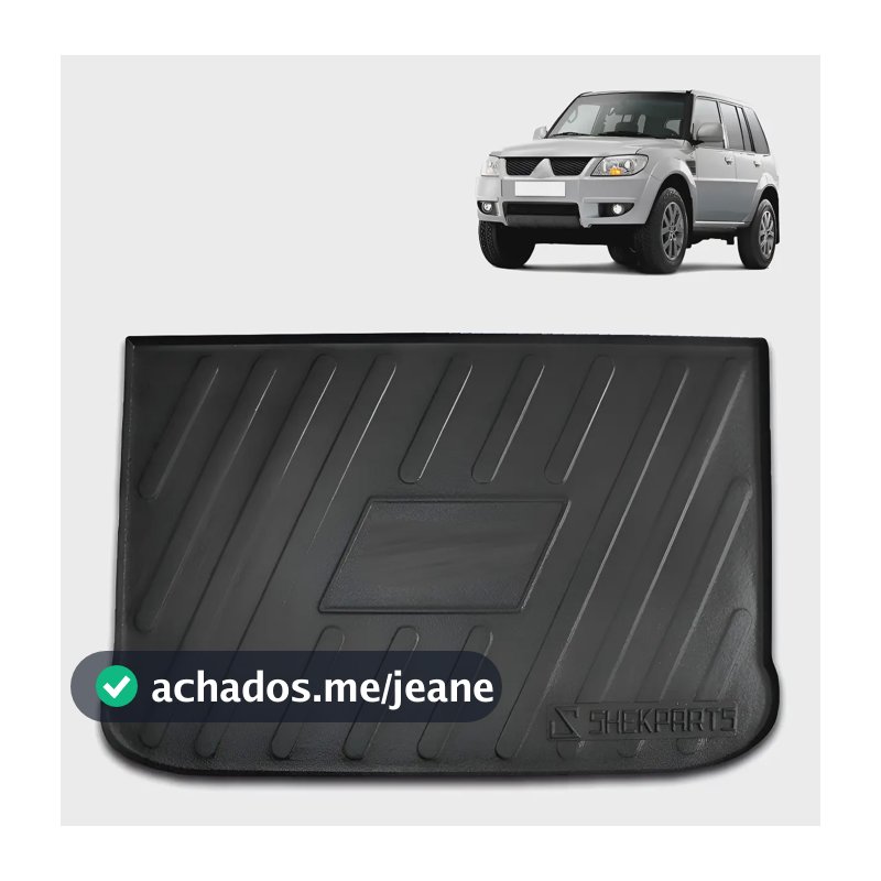 Tapete Bandeja Porta Malas Pajero Tr4 2009 2010 2011 2012 Preto