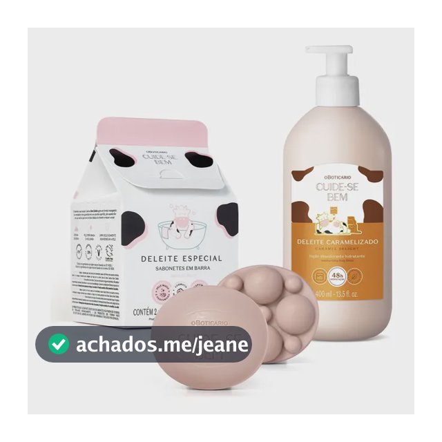 Combo Cuide-se Bem Deleite Caramelizado Loção Corporal 400ml