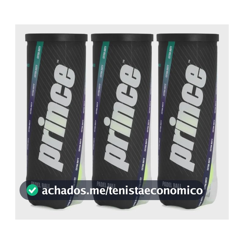 Bola de Padel Prince Pack com 3 Tubos