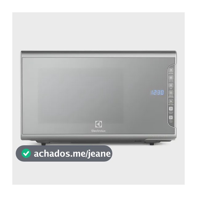 Micro-ondas Electrolux Prata Com Painel Integrado 31l (mi41s