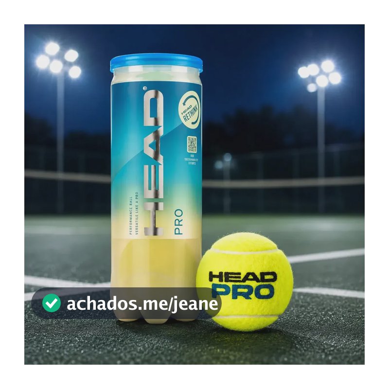 Bola de Tênis Head Pro 03 Bolas
