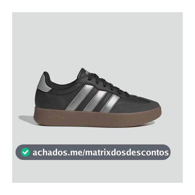Tênis Feminino Barreda adidas Cblack/silvmt/carbon Liso 36 Br
