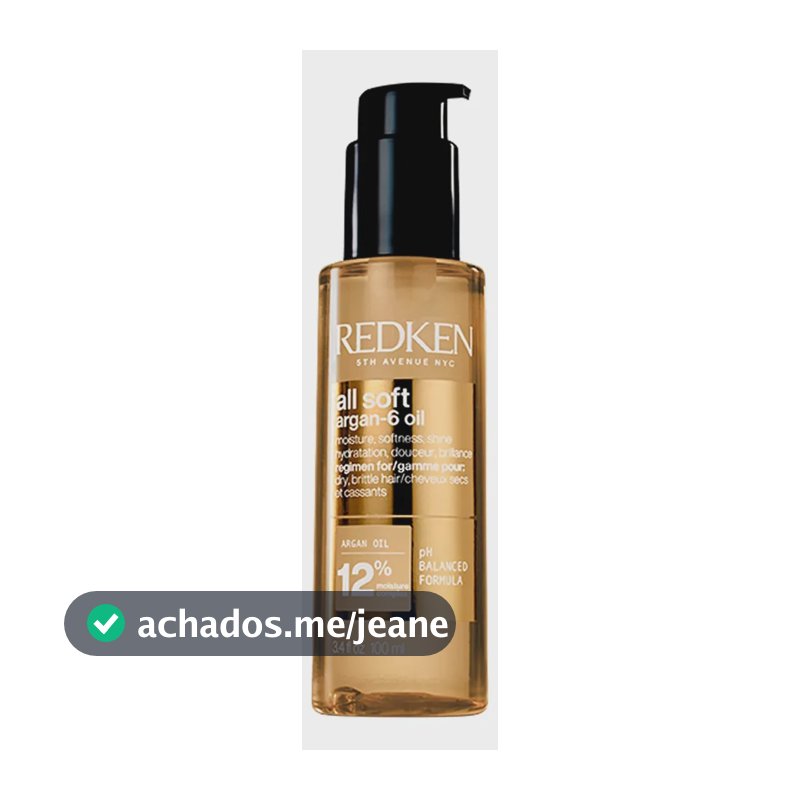Óleo Capilar Redken All Soft Argan-6 100ml