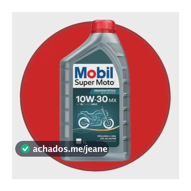Óleo De Motor Mobil 10w-30 Para motos