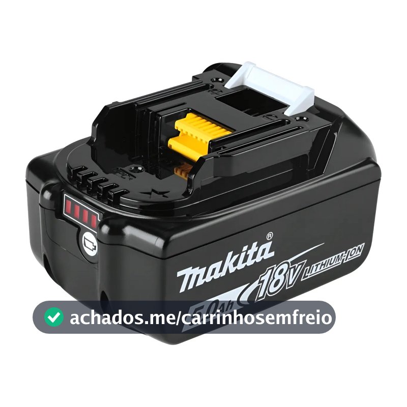 Bateria 18v 5ah Íons De Lítio - Bl1850b Makita