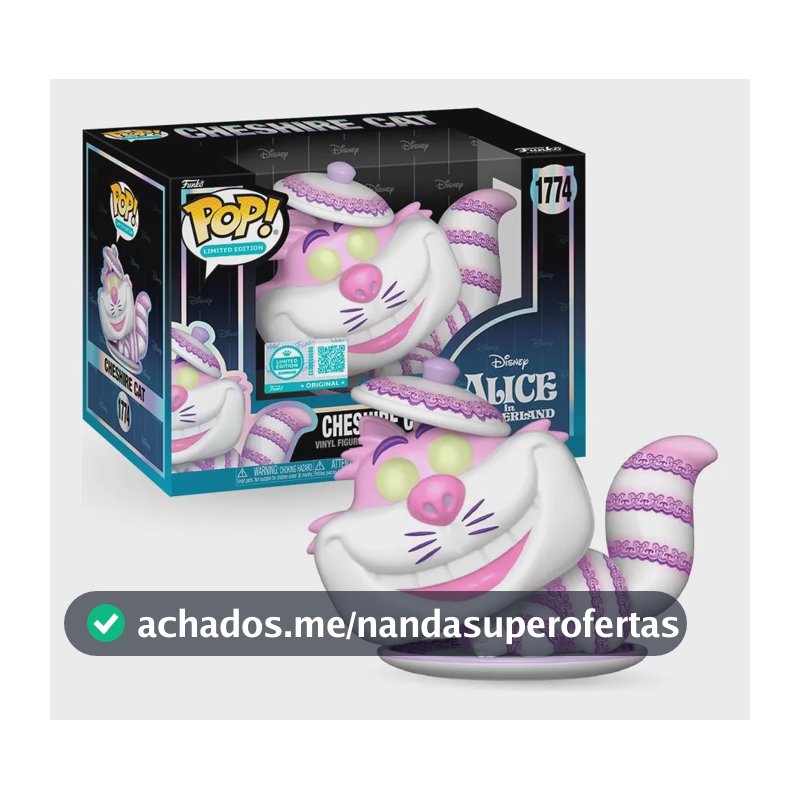 Boneco Funko Pop! Edição Limitada Aiws - Ccat (porcelain)