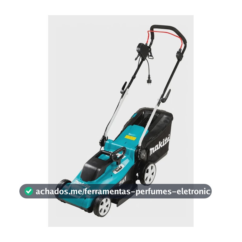 Cortador De Grama Elétr 1200w C/coletor Elm3320 110v Makita 110v