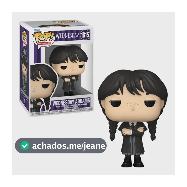 Boneco Funko Pop! Netflix Wandinha - Wandinha