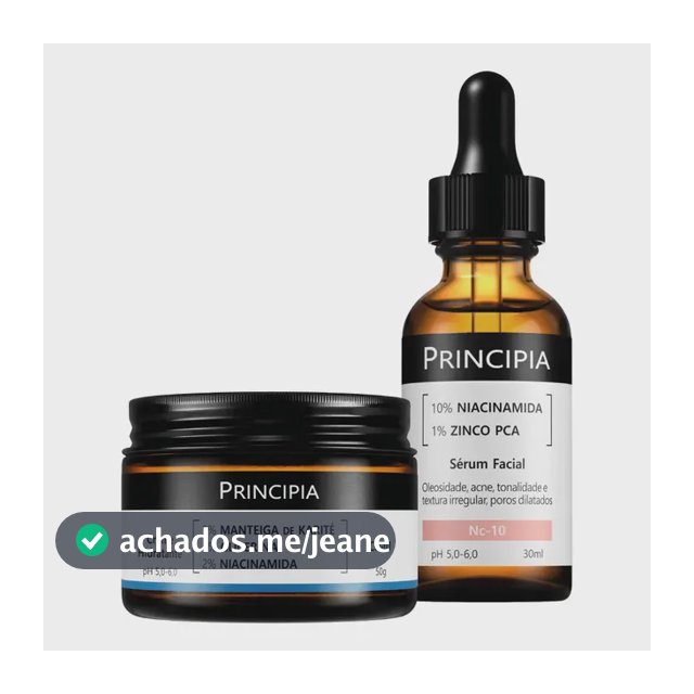 Principia Kit Niacinamida Com Hidratante Diário