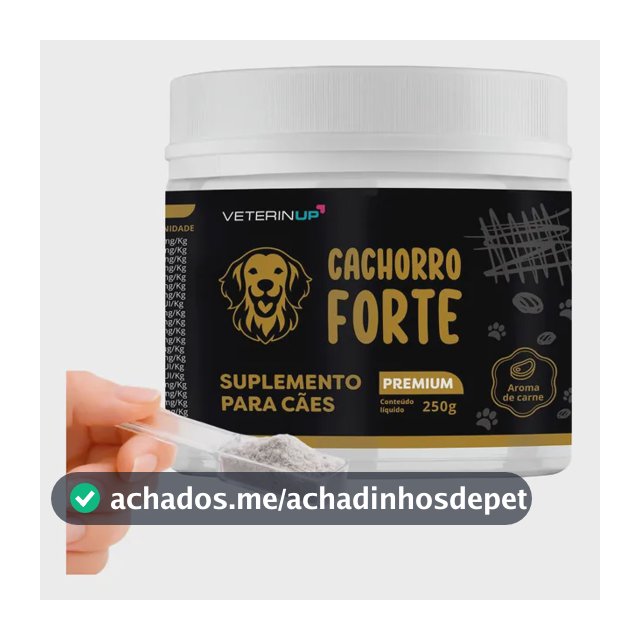 Cachorro Forte Premium Vitaminas Em Pó Para Cães