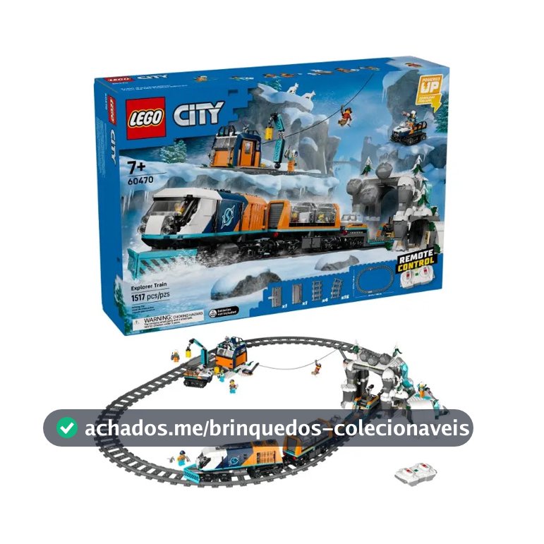 Blocos De Montar Legolego City 60470 1517 Peças Em Caixa