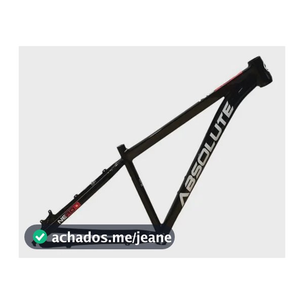Quadro Absolute Nero 5 MTB Aro 29 Preto Alumínio Tamanho 15