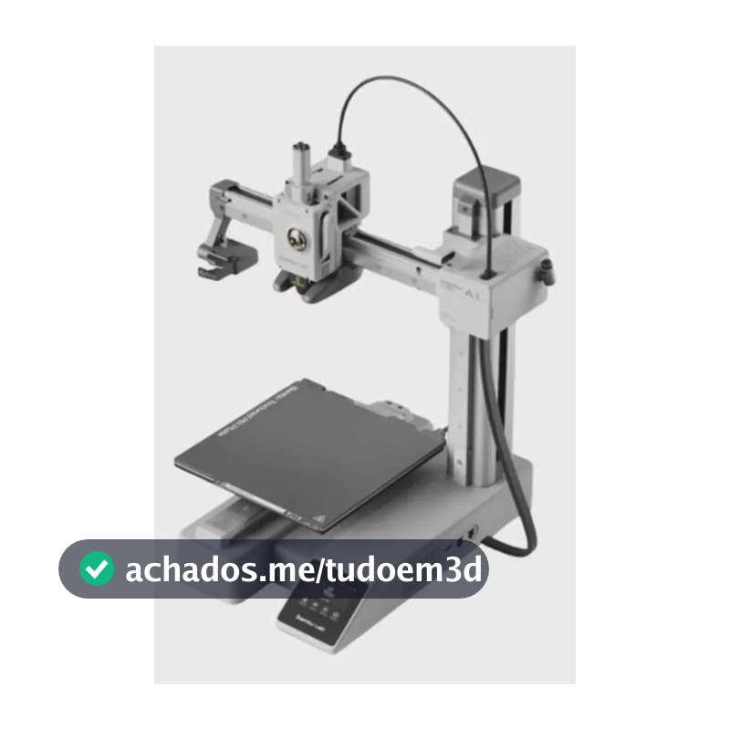 Impressora 3D Bambu Lab A1 Mini cor cinza Sem AMS