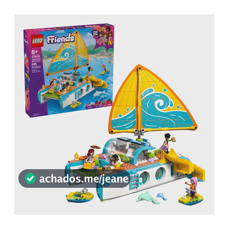 Lego® Friends Aventuras No Barco De Viagem 42664