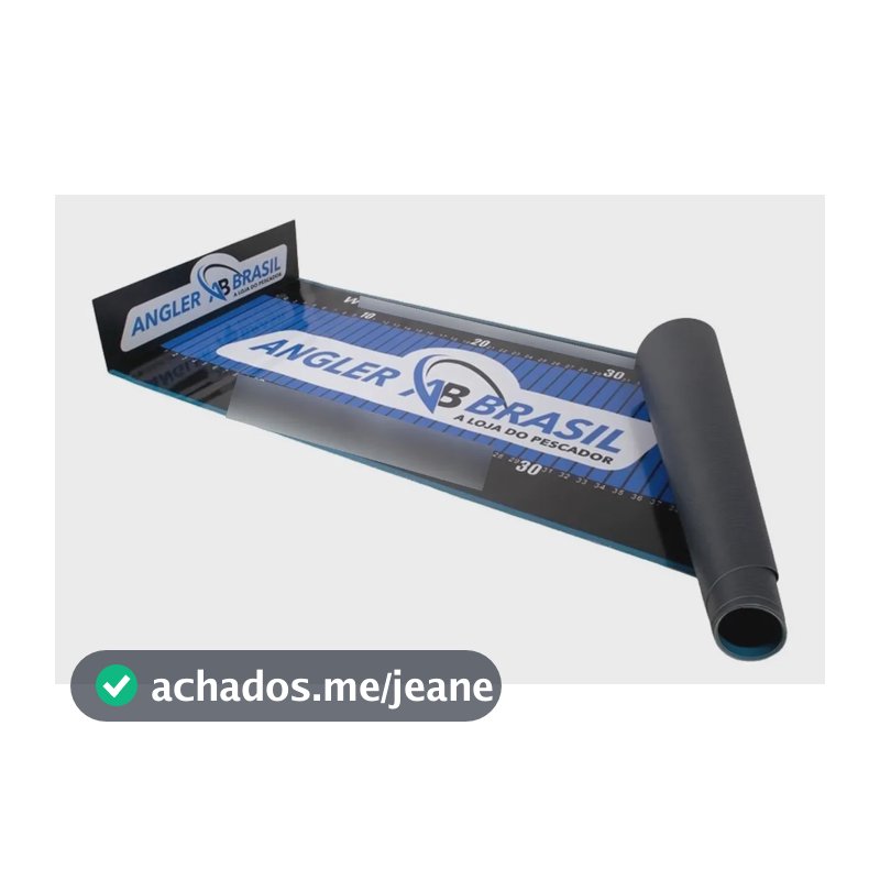 Régua De Medir Peixe Oficial Angler Brasil 1 Metro