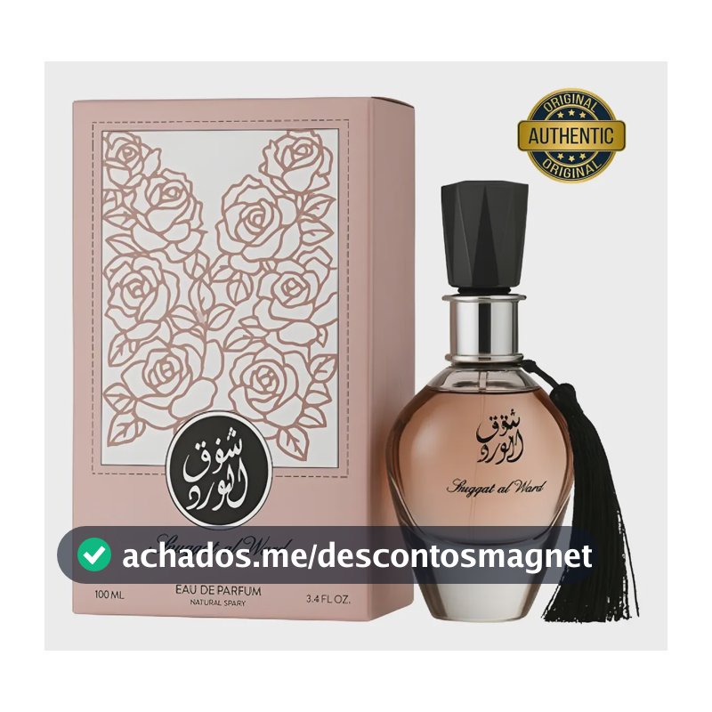 Perfume Árabe Shagaf Al Ward Feminino Al Wataniah Eau De Par