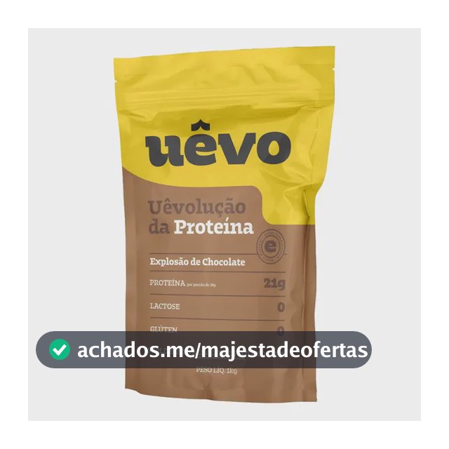 Proteína UÊVO em pó sabor Chocolate x 1kg