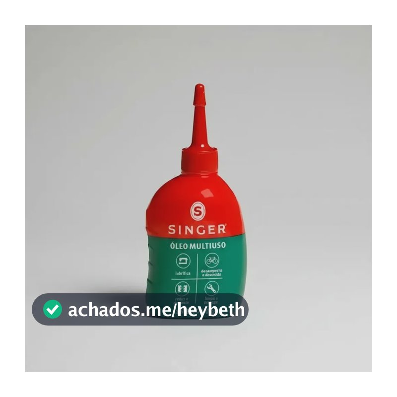 Óleo Singer Lubrificante Multiuso 100ml Para Maquina de Costura