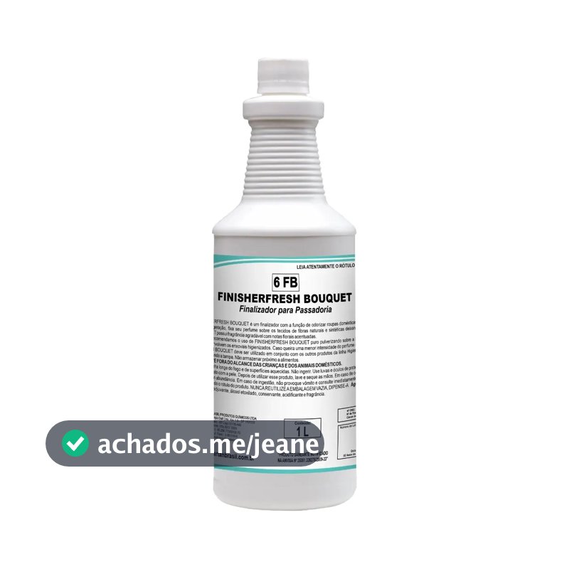 Finisherfresh Bouquet Facilitador Para Passar Roupas Sem Ferro Concentrado