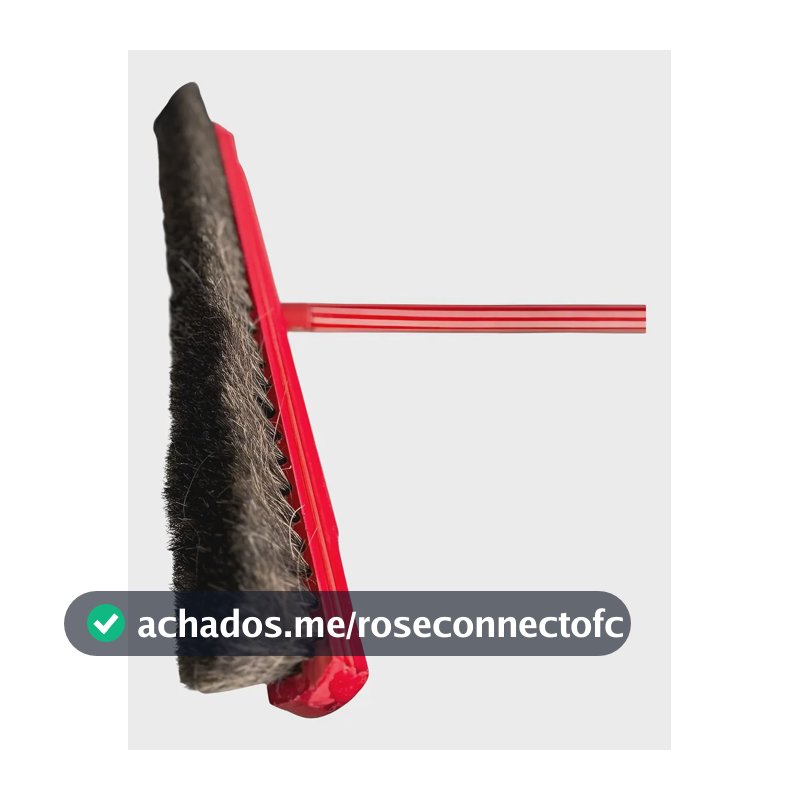 Vassoura Crina  60cm Pelo Natural