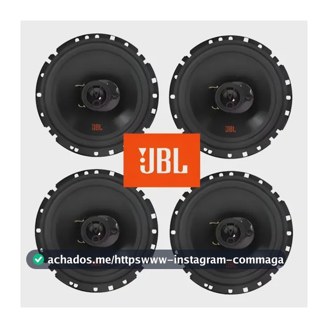 Kit 4 Alto Falante Original Jbl 6polegadas 220wrms Preto
