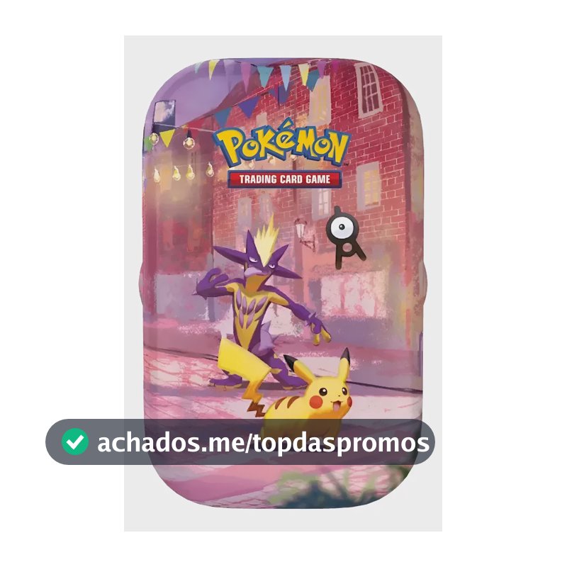 Pokémon Tcg 30th Celebration Mini Tin  Pikachu Night Inglês