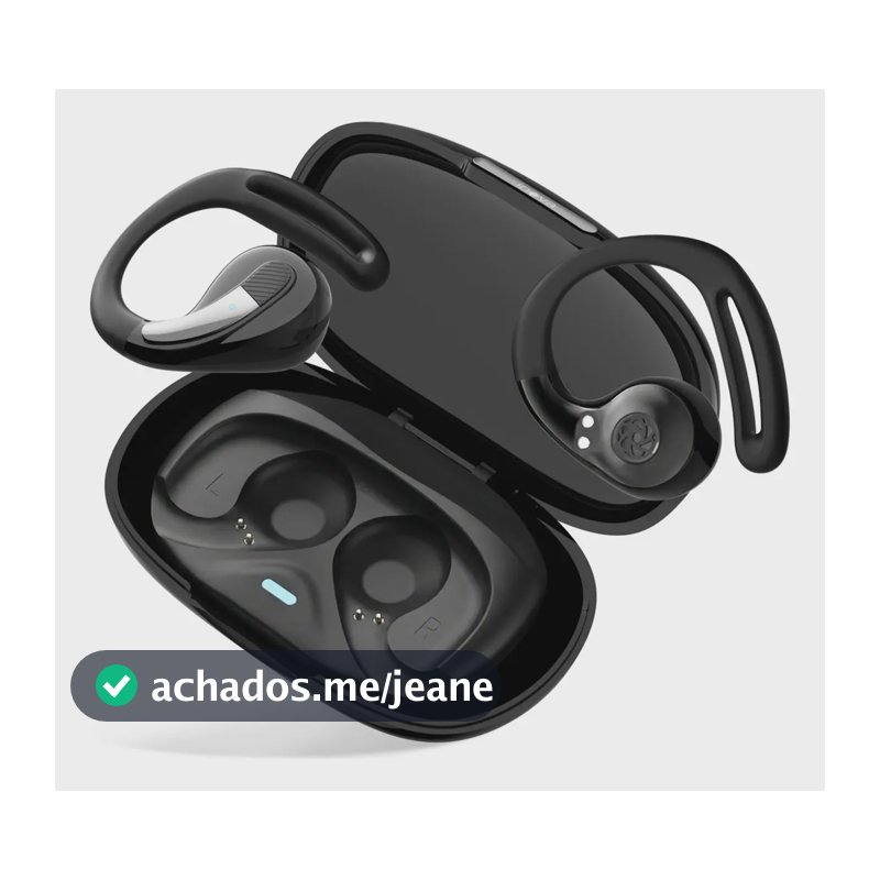 Fone de Ouvido Inova Esportivo TWS Sem Fio com Bluetooth 5.4 e Gancho, para Academia