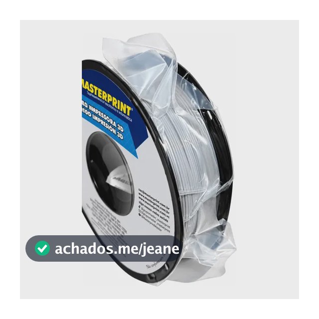 Filamento Petg 3d Masterprint Cores Variadas Colorido Print Cor Cinza