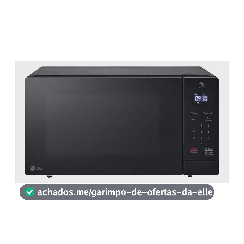 Micro-ondas NeoChef LG 30L Preto Limpa Fácil - 220V