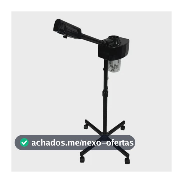 Aparelho Vaporizador Hair Estética Portátil Estek Cor Preto 110v