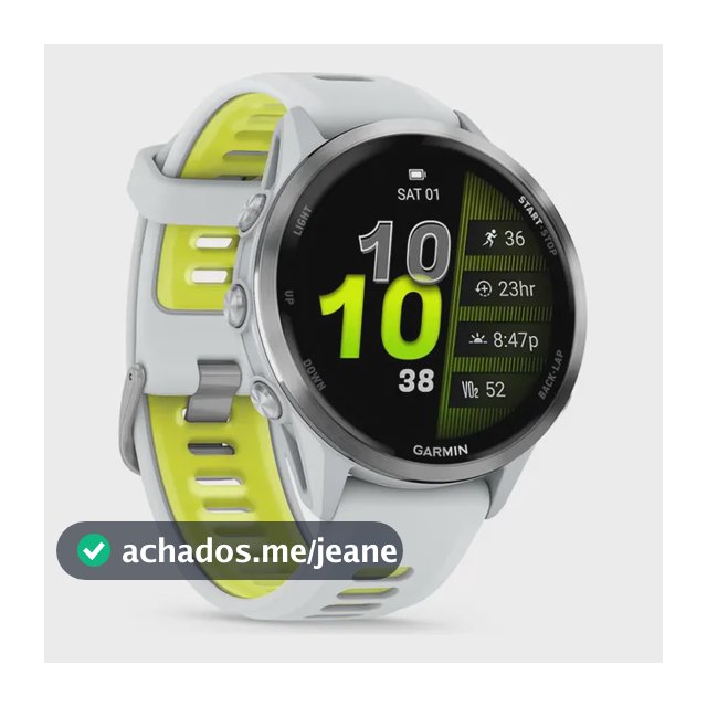 Monitor Cardíaco Forerunner 970 47 mm Cor Marfim Garmin