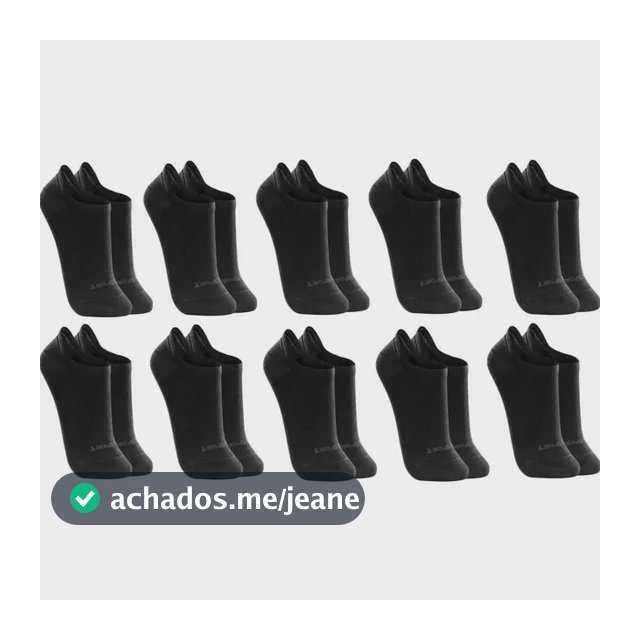 Kit 10 Pares Meias Lupo Soquete Sapatilha Original