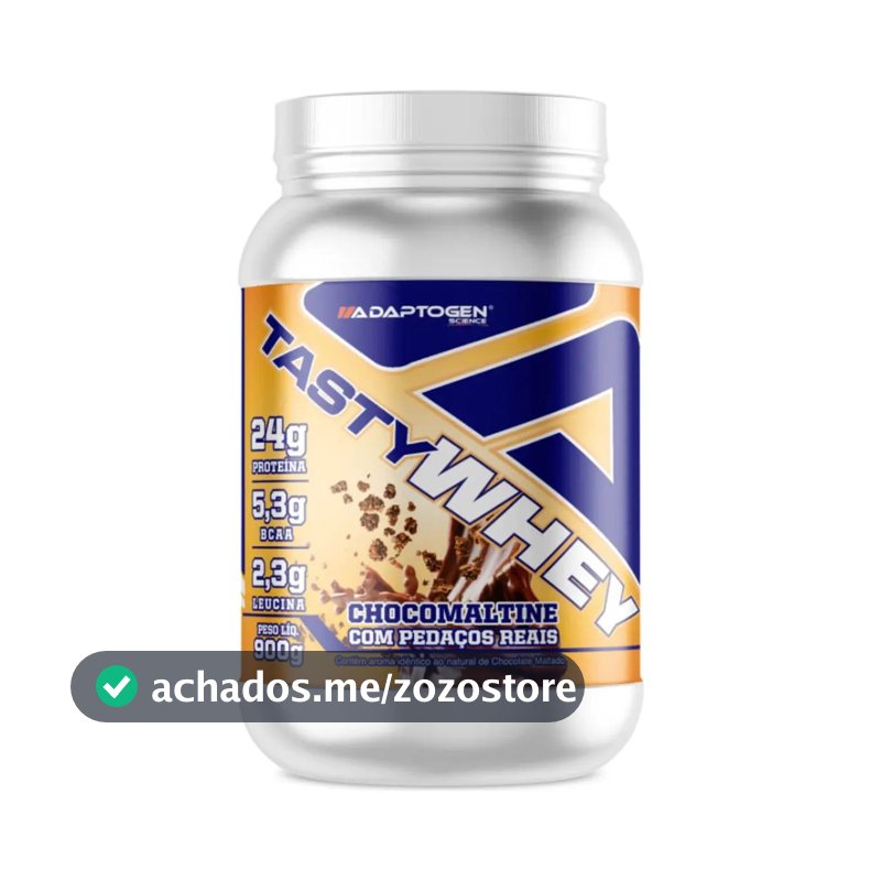 Proteina Para Ectomorfo Tasty Whey Sabor Chocomaltine 900g Sabor Choco Maltine
