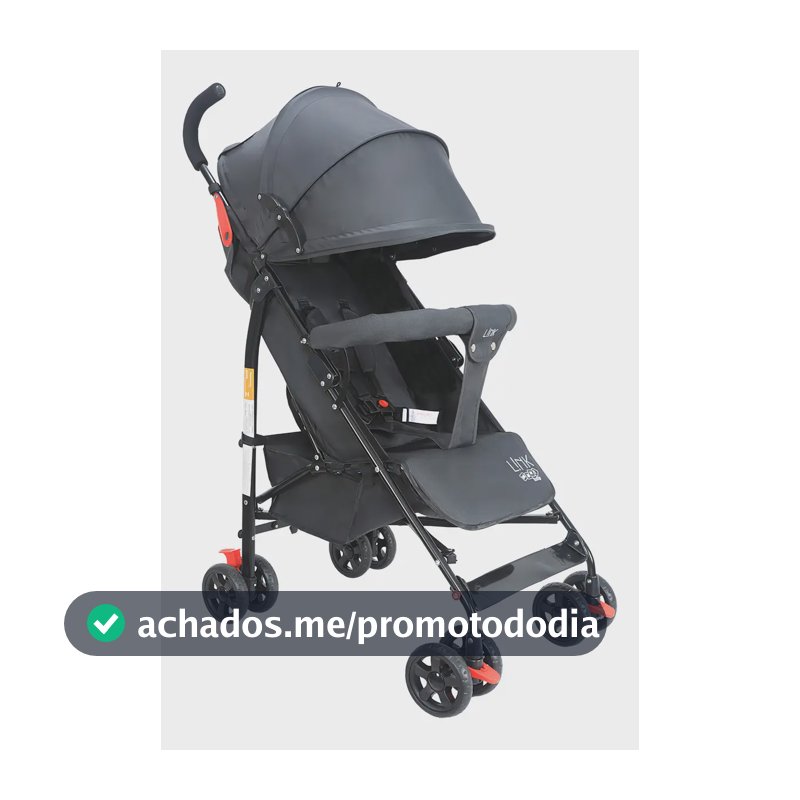 Carrinho Guarda Chuva De passeio Maxi Baby Até 15kgs cor Preto