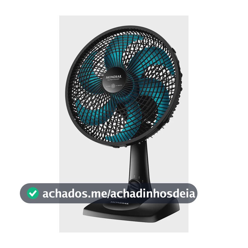 Ventilador de Mesa 30cm Super Power, Mondial, 60W - VSP-30-AP