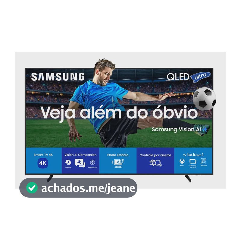 Samsung Vision AI TV 85" QLED Ultra 4K Q7F 2025