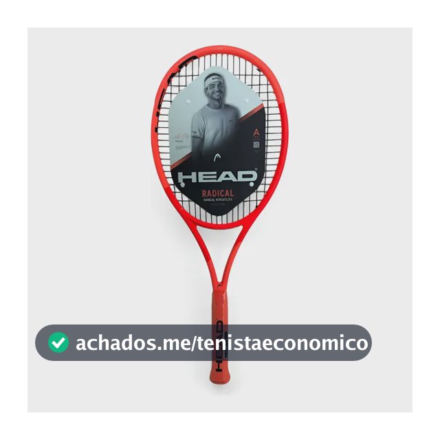 Raquete Head Radical Mp New Laranja L3 Unis Laranja 3