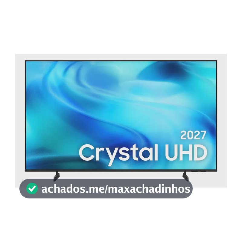 Samsung Smart TV 58" Crystal UHD 4K U8000H 26/2027, Vision AI Companion, Modo Estádio, Xbox Cloud Gaming