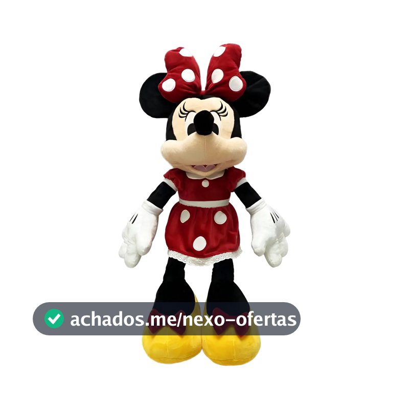 Pelúcia Disney Minnie Mouse 60 Cm - Fun Divirta-se Colorido