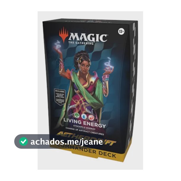 Deck De Commander - Aetherdrift - Living Energy - Lacrado Magic The Gathering Inglês