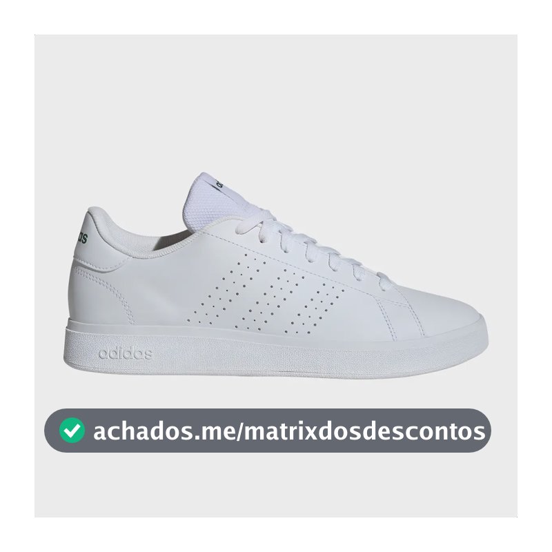 Tênis Casual Masculino Advantage Base 2.0 adidas Liso