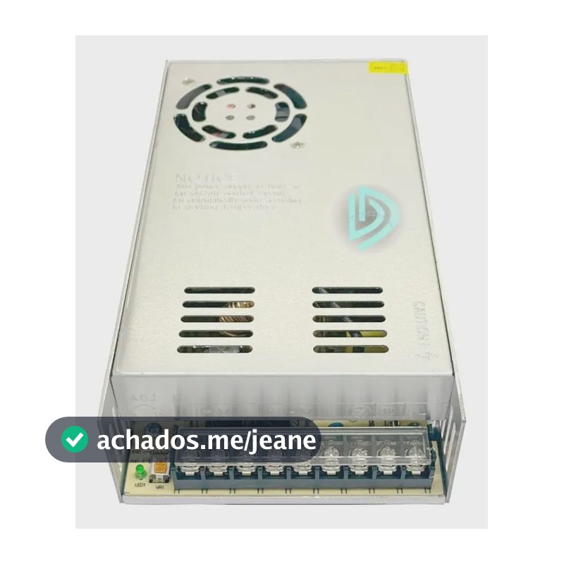 Fonte Chaveada 30a 24v 720w Bivolt Cftv Fita Som Automotivo
