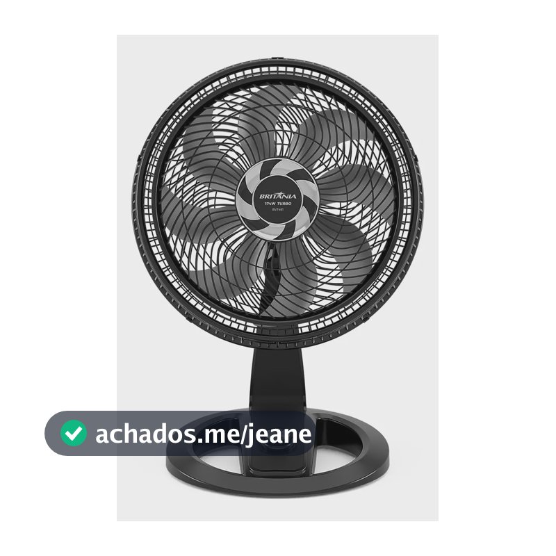 Ventilador Britânia 2 em 1 Maxx Force Silencioso 174W BVT481
