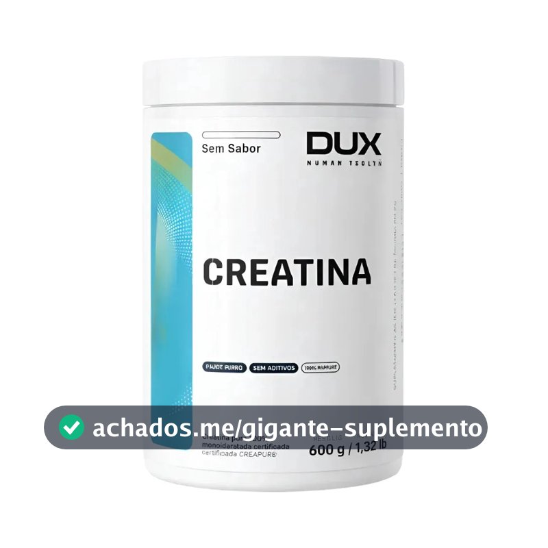 Creatina monohidratada Dux Human Health em pó Sem sabor x 600g