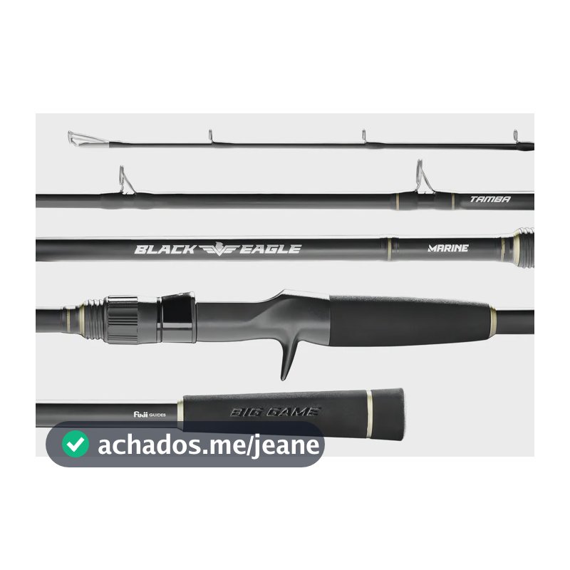Vara De Pesca Marine Black Eagle P/carretilha/2,44m/20-50lb