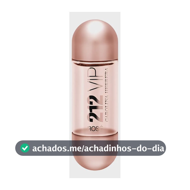 Carolina Herrera 212 Vip rosé perfume Para Cabelo 30ml