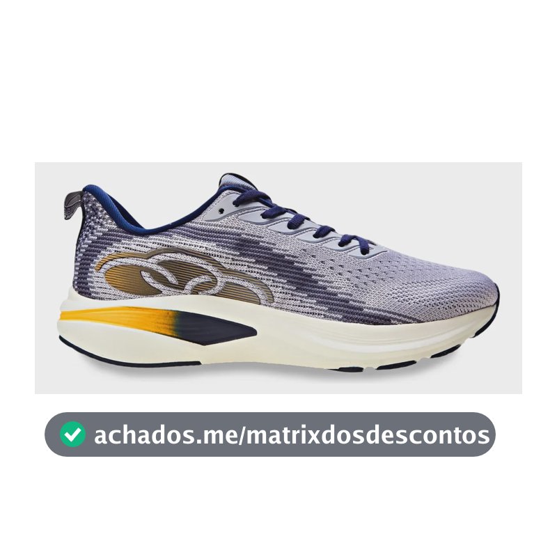 Tênis Esportivo Masculino Voa 2 Olympikus Lunmho Liso 38 Br