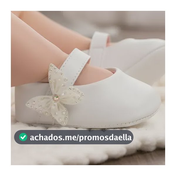 Sapato Bebê Moda Infantil Menina 13ao18 Festa Batizado 01.32