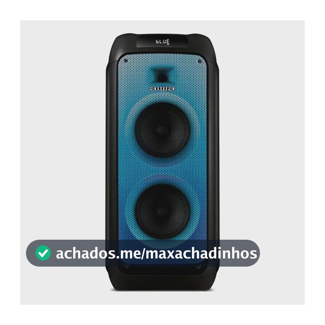Caixa De Som Partybox Aiwa Pb-05 Bluetooth 20h Rgb Usb Tws