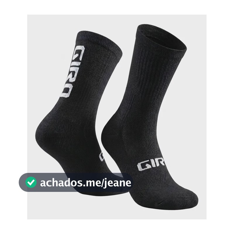 10 Pares Meias De Ciclismo Giro Para Speed E Mtb Esportiva 10 Preto 34-43